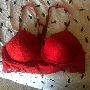 PINK size M bralette never worn